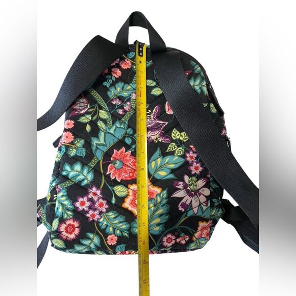 Vera Bradley | Student School Vacation Travel Floral Backpack OS - Picture 5 of 8